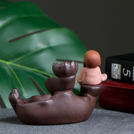 Set of incense on the stand "Buddha - Silence" 12x8x8cm-3