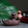 Set of incense on the stand "Buddha - Silence" 12x8x8cm