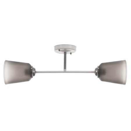 Luer "Ray" (cylinder) 2x15W E27 Model: BR 00250 White/Black