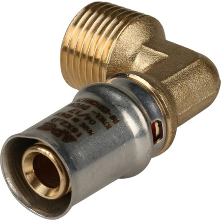 STOUT SFP-0011-001216, 1/2 "x 16 mm, external threads, transitional, brass