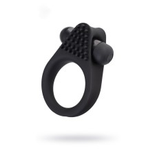 Vibrooko on the penis A-Toys byfa Brid, silicone, black color, 6.3 cm, D 3.1 cm