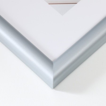 Photo frame Plastic "Mira" 15x20 cm silver (plastic screen)-3