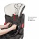 Car Seiger Siger "Cosmo", Lux, group 1/2/3, 9-36 kg, 1-12 years old, color gray-beige elephant