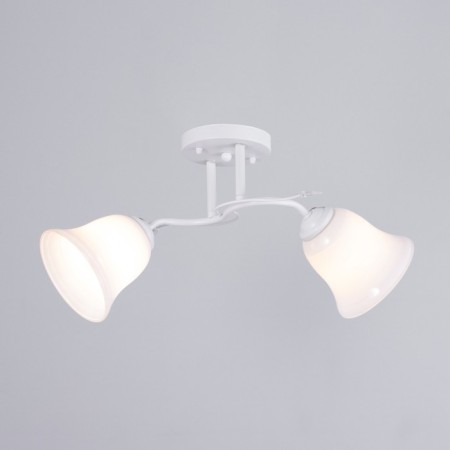 Vendi chandelier 2x40W E27 White 49x22x23cm-1