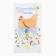 Catcelle kitchen. Dolyana "Happy Easter" 28x46 cm, Rogozhka, 100% HL, 160g/m2