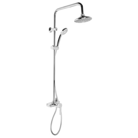 Bar with a mixer Accoona A8392, single -leaf, with a tropical shower, chrome