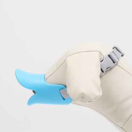 Silicone fixing muzzle, size S (OM 12 cm, Osh 17-30 cm), blue-1