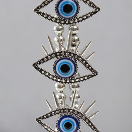 Suspension from the evil eye "Three Eyes" 19.5x4.8x1 cm-1