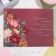 Birthday card!" glitter, congregre, burgundy background, 12.5x19.4 cm