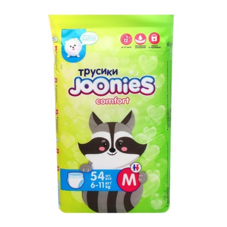 Joonies Comfort, size m (6-11 kg), 54 pcs