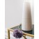 Decorative vase "Art Deco", 10 × 10 × 25 cm, white color with gold