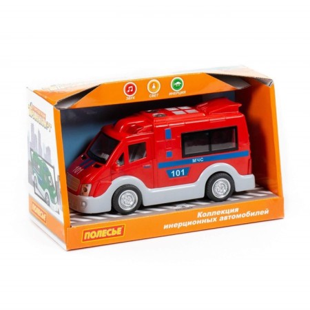 Inertial car "Emergencies", light, sound-1