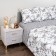 A set with a blanket duet Sofi de Marko "Massimo", size 230x250 cm, 150x220 cm - 2 pcs, 50x70 cm - 2 pcs
