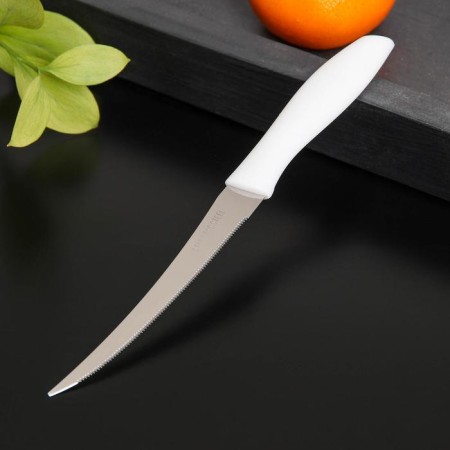 Kitchen knife for citrus "Aria", blade 12 cm, color mix