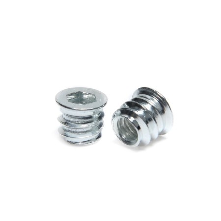 Element dowel, furniture, metal, thread M6, 10 pcs