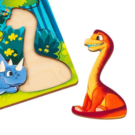 Puzzle "Walk with dinosaurs"-2