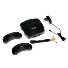 Game console Retro Genesis 8 Bit Wireless, AV Cable, 2 Bespr. Joyst., 300 games, black