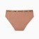 Panties female slips, beige color, size 50 (xl)