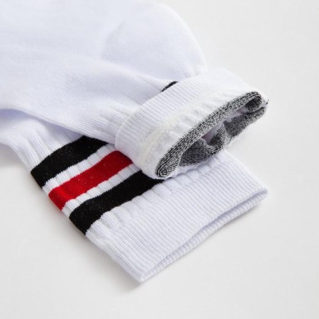 Men's socks minku "stripes", white color, rr 42-43 (29 cm)-1