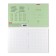 Notebook 24 sheets in Erichkrause "Classic", cover coated cardboard, offset block, green