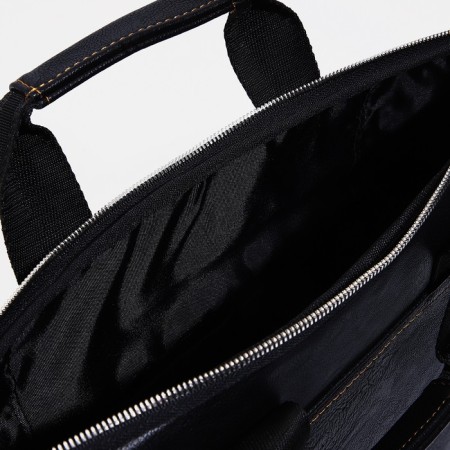 Male bag, "Alex", black color-3