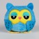 Soft toy "owl", mix, in showbox