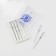 Needles for household sewing machines, microtx, No. 80, 5 pcs