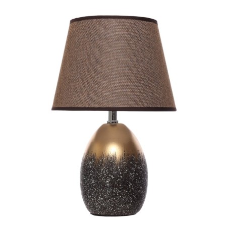 Lidner desktop lamp E14 40W black and gold 23x23x36 cm-5