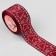 Satin tape "Deer", 50 mm, 23 ± 1 m, color red No. 33