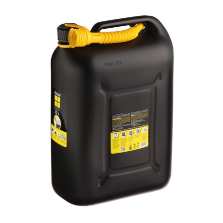Канистра ГСМ Oktan DIESEL, 25 л, пластиковая, черная-3