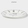 Book of New Year's share "Fairy Tale", D = 25.2 cm, porcelain, white color