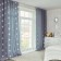 Set of curtains "Ethel" Grey Stars 145*260 cm-2 pcs, 100% p/e, 140 g/m2