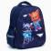 School backpack 39x30x14 cm "September 1: Raccoon and Lissok"