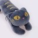 Soft toy "cat" on a key fob, 16 cm, color mix