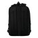 Youth backpack, 41.5 x 29 x 18 cm, Grizzly 134, ergonomic back, laptop compartment, black/red RU-134-1