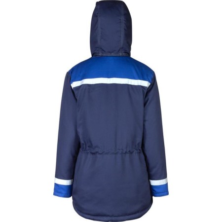Women's jacket is warm, blue, size 56-58, height 158-164-2