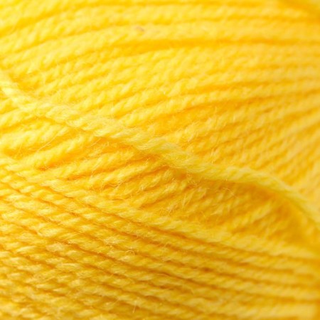 Yarn "People's Classics" 30% wool, 70% acrylic 400m/100g (27 lemon)-2
