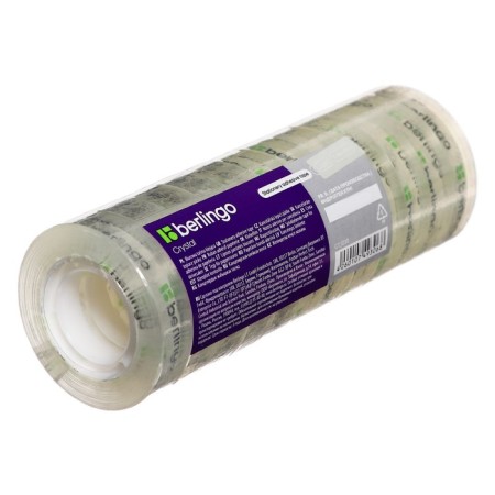 Adhesive tape stationery 12 mm x 33 m berlingo, transparent-4