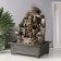 The desktop fountain from the network, the backlight "Parvati, Shiva, Ganesha at the waterfall" 21x28x40 cm