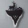 Sconces "Deer and mountain" LED 11W 4000k black 20x29x5 cm