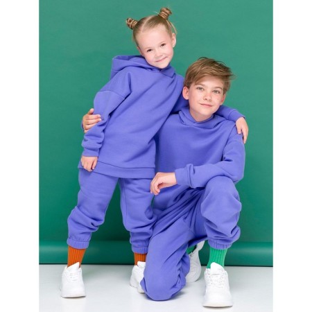 Children's pants, height 98 cm, purple color-5