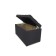 Puff with a lid and weighting, 800 × 400 × 420 mm, Vital velor, Grafit color
