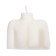 Candle Pecado BDSM "Women's Silhouette", white color, 49 g