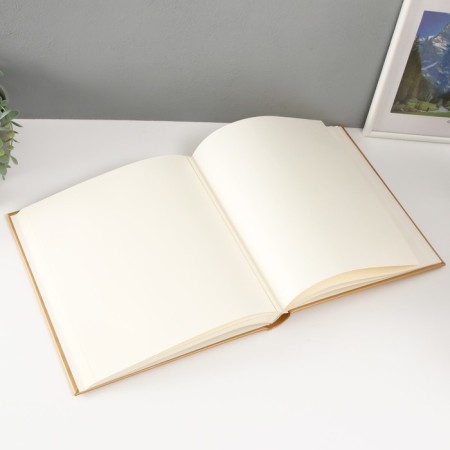 Photo album 29x32 cm. 30 sheets, "wedding" claim-I. leather-2