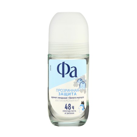 Antiperspirant FA "Transparent Protection", ball, 50 ml