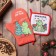 Set of kitchen. Dolyana "Gift Time": mittens 20x28 cm, severity 17x17 cm, 35% HL, 65% PE