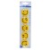 A set of boards magnets, 5 pieces, "Smile", D - 4 cm, blister