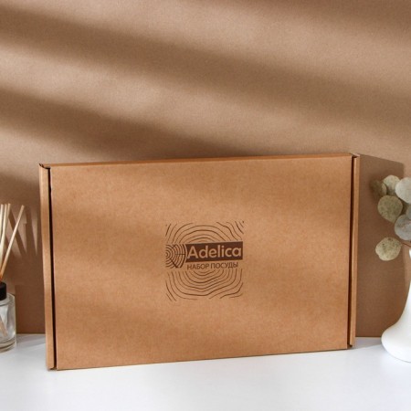 A dish for serving "XXL", in a gift box, birch, 38 × 24.5 × 1.7 cm-5