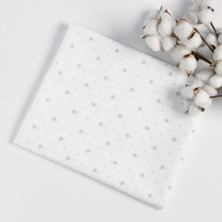 Cunning diaper, size 72x110cm, mix, 140 g/m, cotton 100%