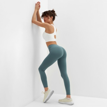 Leggings Sports Minaku: Sportly; Green color, rr 48-4